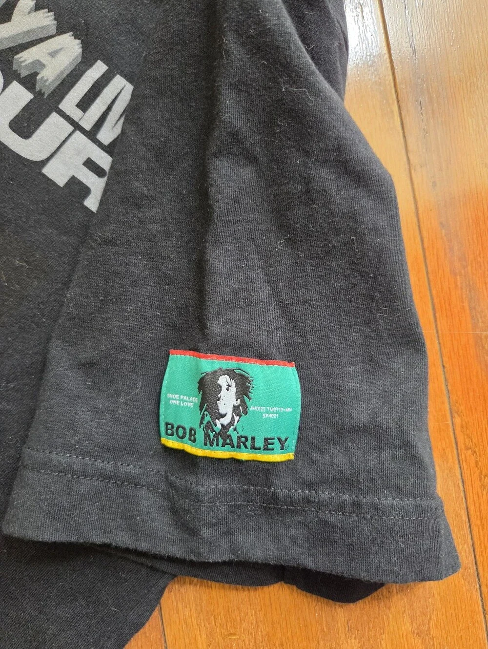 Shoe Palace x Bob Marley Kaya Live Tour Graphic Tee Black Shirt Mens Medium